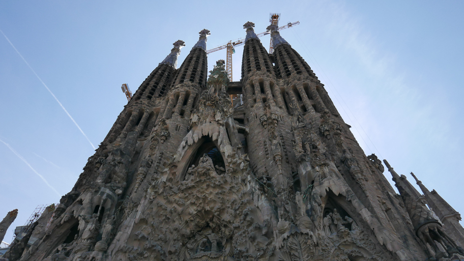 Sagrada Familia, Barcelona, by Gaudi