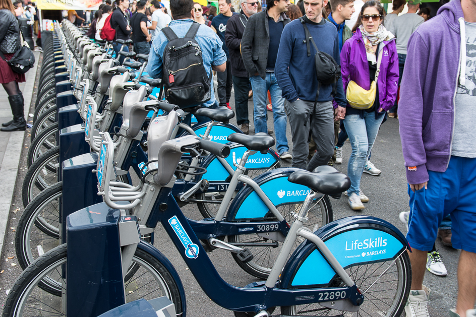 Free bikes in London (for 30 minute or less rides)