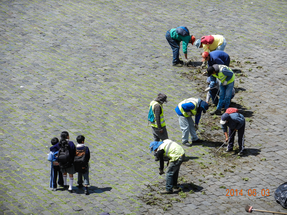 Civil servants at work, not like here. :)