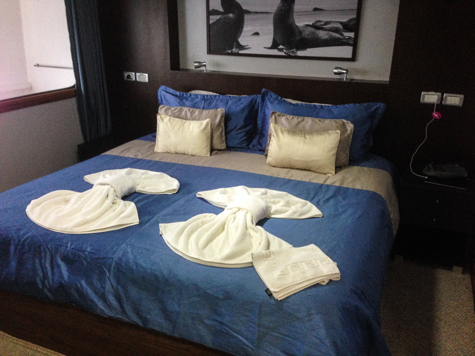 Room on Galapagos boat