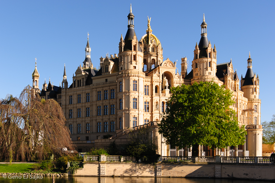 Schwerin Palace in Mecklenburg